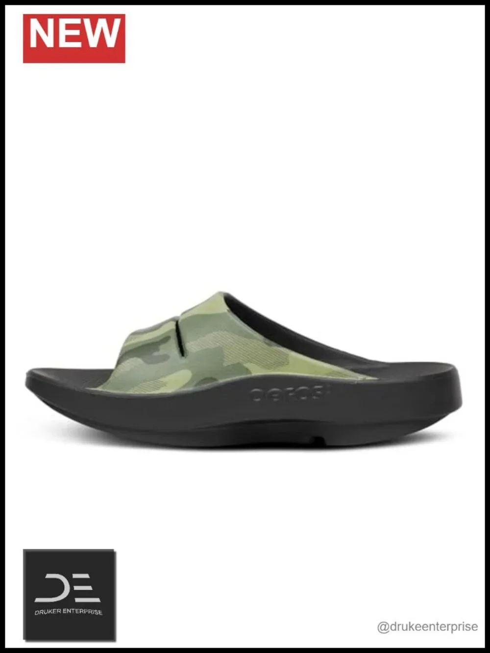 Recovery Slide Sandals - Unisex OOfoam Technology Patented Footbed Sport Slides